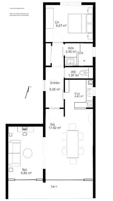 Апартаменты Ker Larmor